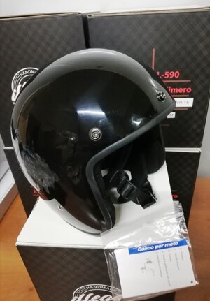 casco-jet-calimero-ultra-polish-black-omologato