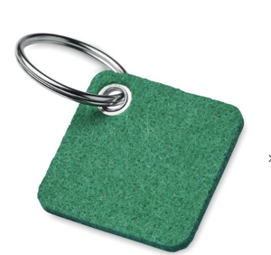 portachiavi-in-feltro-verde