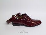 scarpe-da-sposo-modello-derby-in-vernice-bordeaux-con-cinta-abbinata