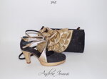 scarpe-e-borsa-in-glitter-nero-e-laminato-oro-antico