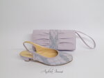 scarpe-da-cerimonia-in-crepe-lilla-pizzo-e-borsa-coordinata