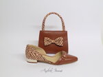scarpe-da-cerimonia-in-vitello-marrone-e-stampa-con-borsa-coordinata