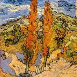 Van Gogh Due Pioppi