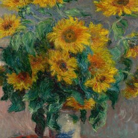 Claude Monet Bouquet of Sunflowers