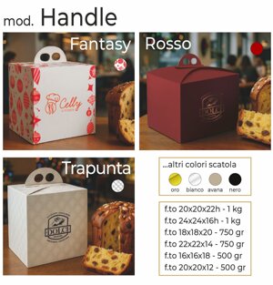 scatola porta panettone personalizzate