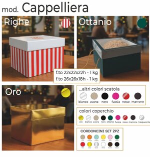 scatola porta panettone personalizzate