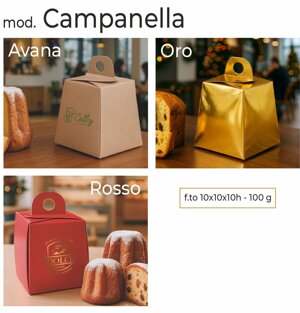 scatola porta panettone personalizzate