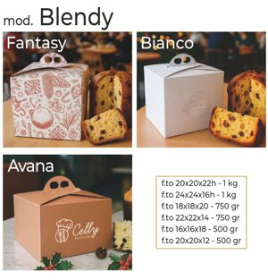 scatola porta panettone personalizzate