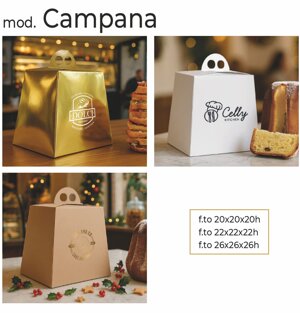 scatola porta panettone personalizzate