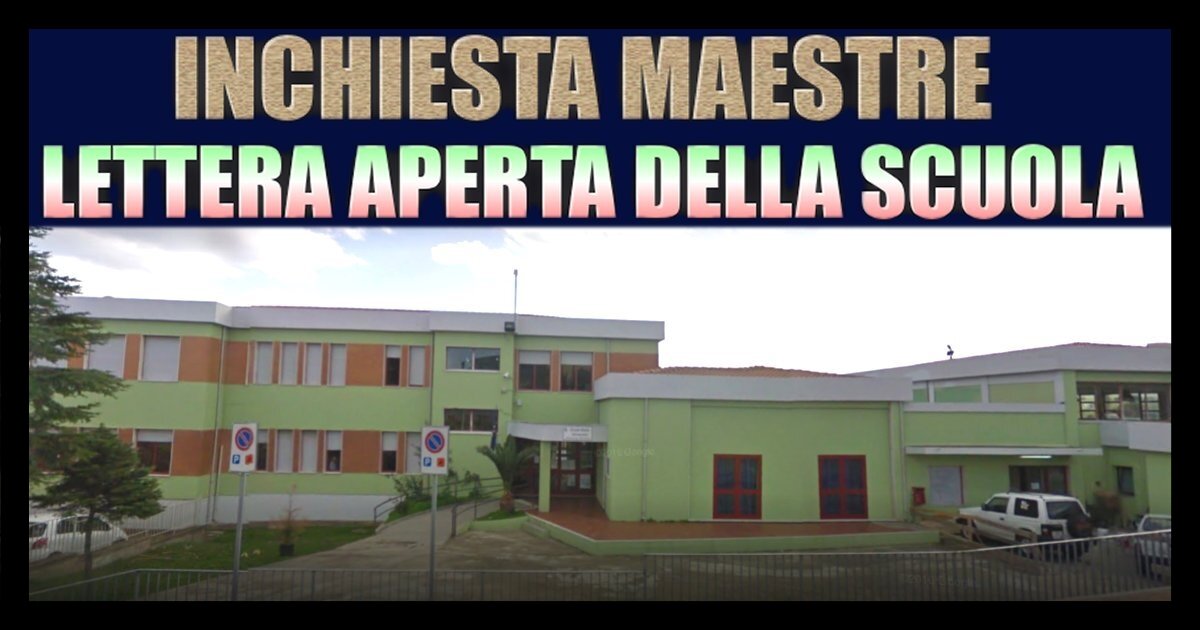 Lettera aperta del Consiglio d’Istituto di Budoni.