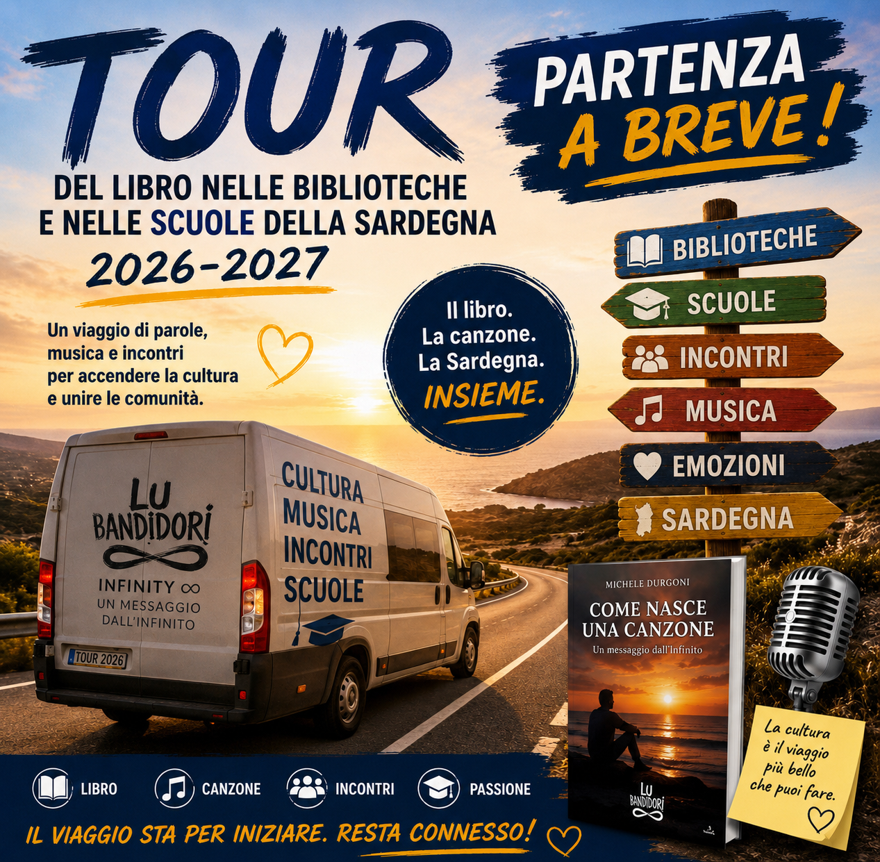 “Salute e Pace”, il progetto di Michele Durgoni prova a unire scuole, biblioteche e territori della Sardegna