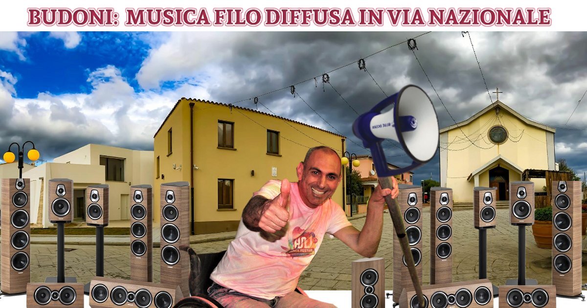 BUDONI: Musica filodiffusa in tutto il paese. BUDONI: Musica filodiffusa in tutto il paese.