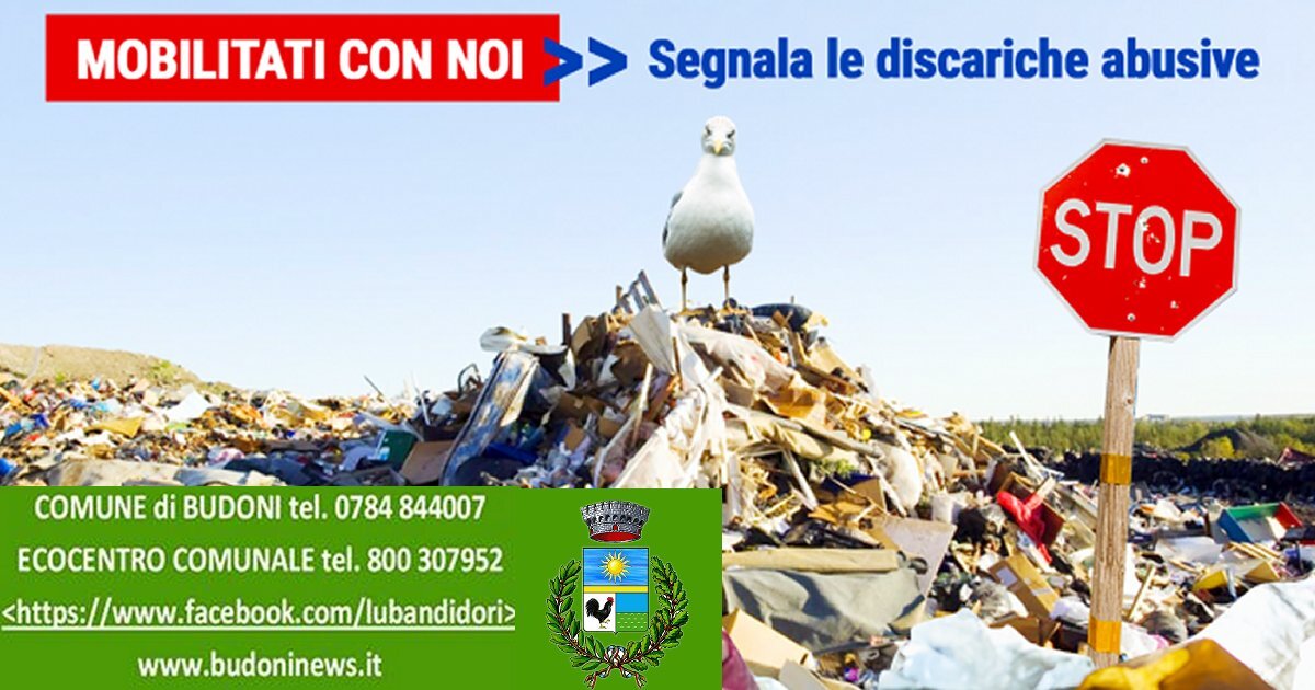 CAMPAGNA DI SENSIBILIZZAZIONE ABBANDONO DEI RIFIUTI