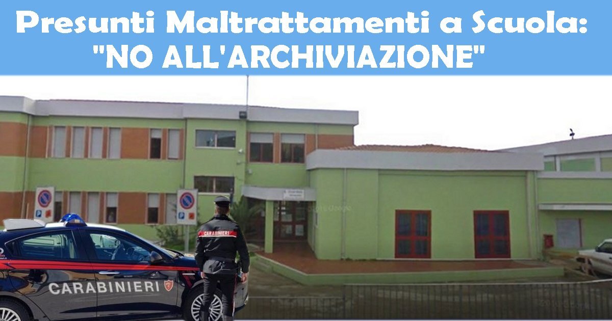 Presunti Maltrattamenti a Scuola: AGGIORNAMENTI.