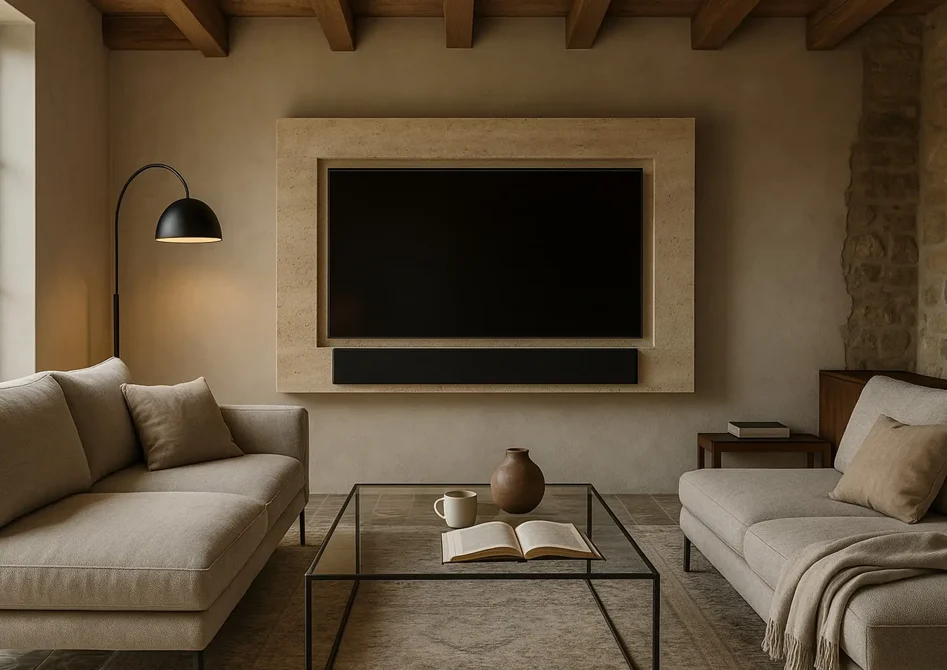 Progettazione integrata di impianti audio video e domotica in un ambiente residenziale moderno