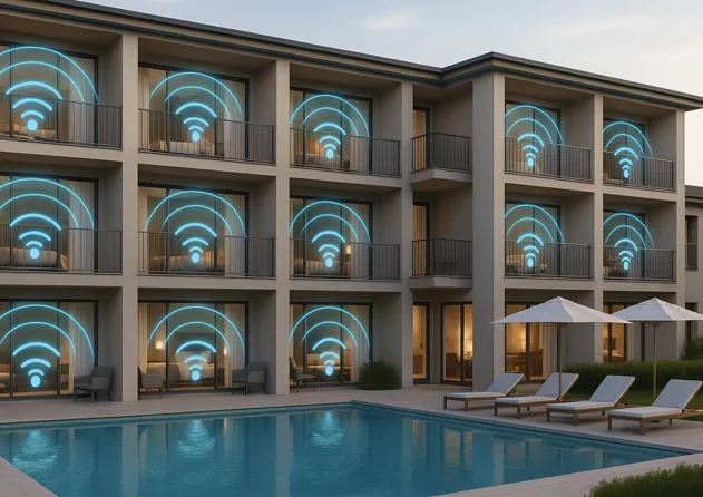 Albergo con copertura WiFi in tutte le camere per gli ospiti