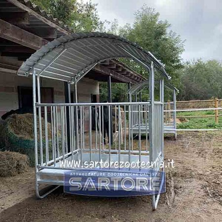 SAR1 portaballone auto-serrante bovini e cavalli SAR1 portaballone auto-serrante bovini e cavalli