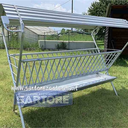 SAR18/3 portafieno-rastrelliera doppia e copertura SAR18/3 portafieno-rastrelliera doppia e copertura