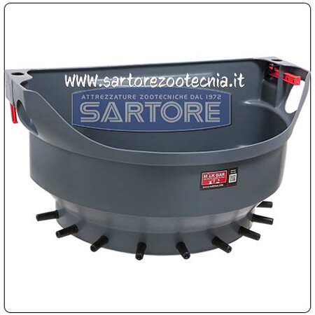 secchio allattamento vitelli milk bar