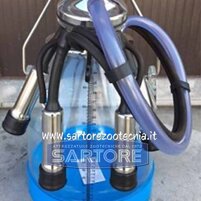 secchio di mungitura in plastica per bovini