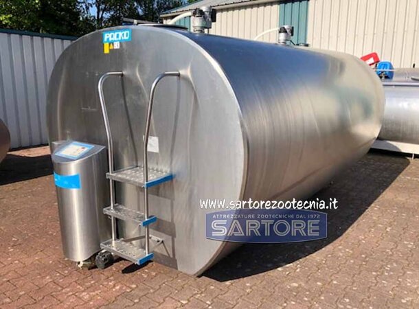 USATO Refrigeratore latte PACKO 9.000 litri