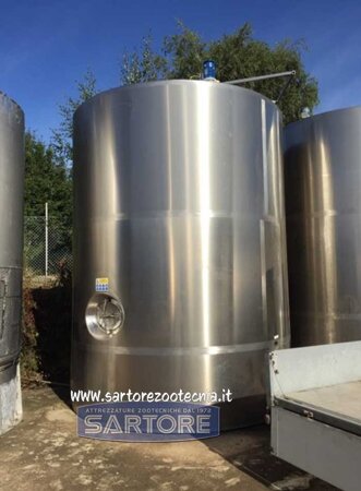 USATO Refrigeratore latte SILO ADA 18.000 litri