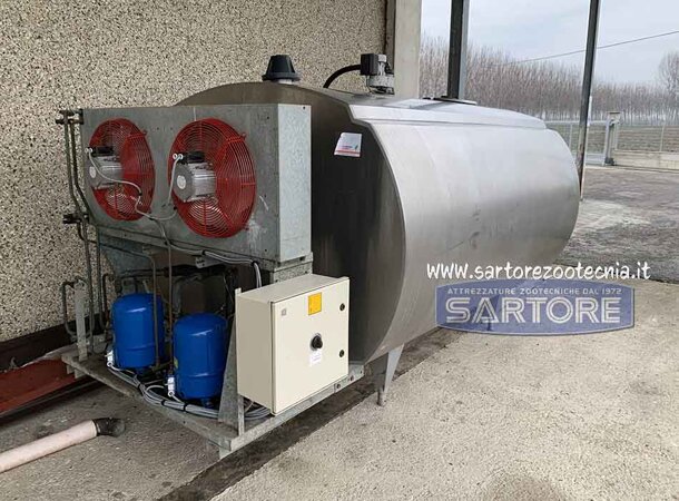 USATO Refrigeratore latte PROMINOX 4.000 litri