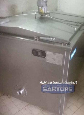 USATO Refrigeratore latte PACKO ACQUA GELIDA 600L