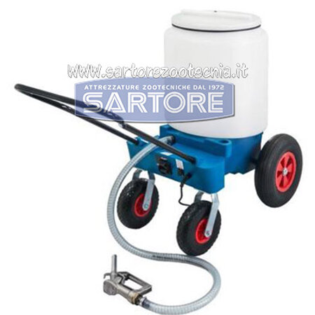 miscelatore e distributore latte vitelli plastica