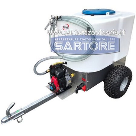 miscelatore latte vitelli con motore scoppio 620L