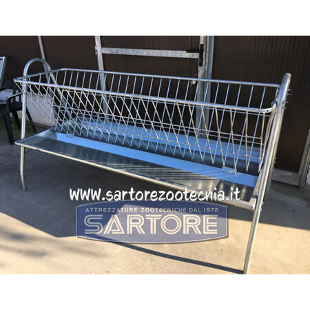 SAR19/2 portafieno-rastrelliera doppia a pavimento SAR19/2 portafieno-rastrelliera doppia a pavimento