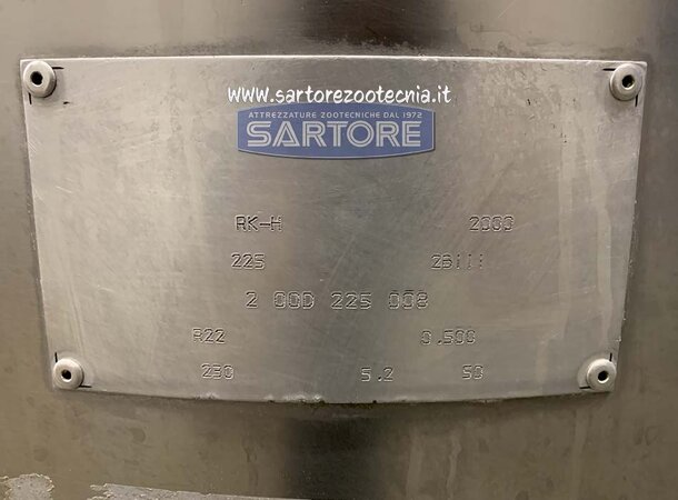 USATO Refrigeratore latte ROKA 200 litri