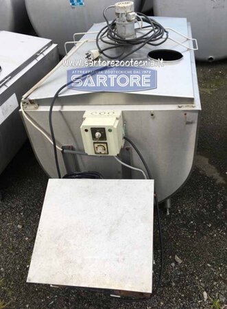 USATO Refrigeratore latto PACKO 600 litri