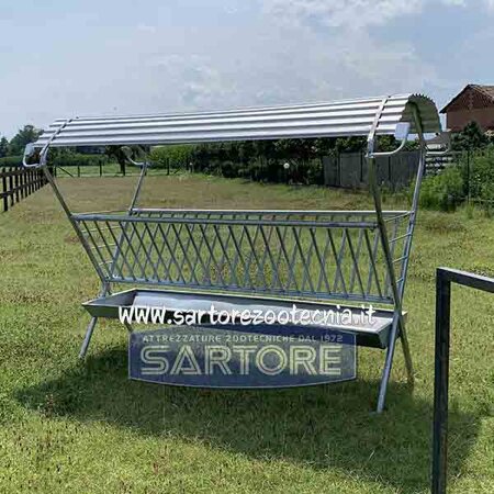 SAR18/3 portafieno-rastrelliera doppia e copertura SAR18/3 portafieno-rastrelliera doppia e copertura