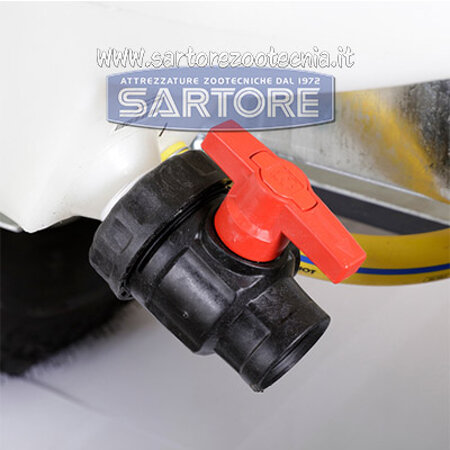 miscelatore latte vitelli statico plastica 220L