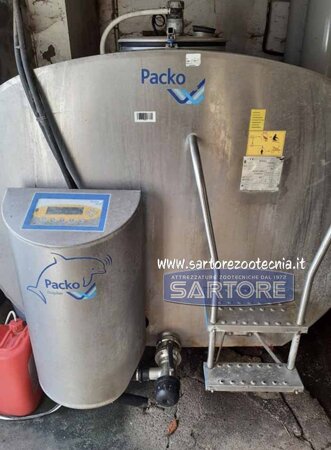 USATO Refrigeratore latte PACKO 4.400 litri