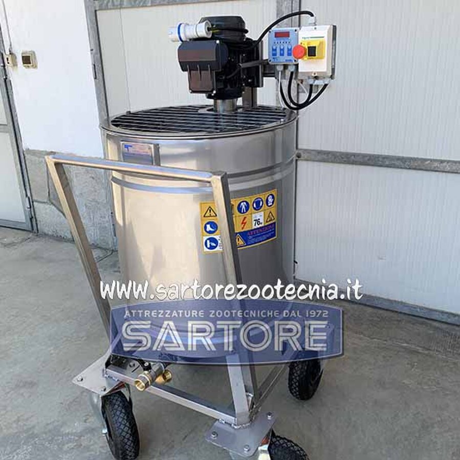 lait mix pastorizzatore modello italiano