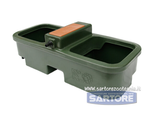 Abbeveratoio doppio 110 litri