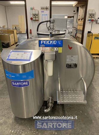 USATO Refrigeratore latto PACKO 2.100 litri