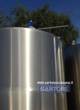 USATO Refrigeratore latte SILO ADA 18.000 litri