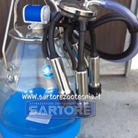 secchio di mungitura in plastica per bovini