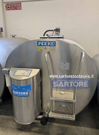 USATO Refrigeratore latte PACKO 3.100 litri