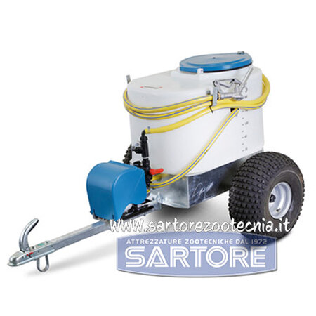 miscelatore latte vitelli con motore scoppio 220L