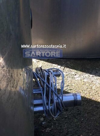 USATO Refrigeratore latte SILO ADA 18.000 litri