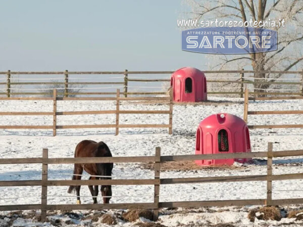 campana portafieno rosa pink per cavalli campana portafieno rosa pink per cavalli