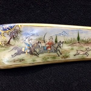 Miniatura sul osso di cammello 