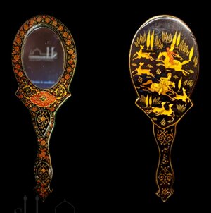 specchio -fine, dipinto a mano-Esfahan