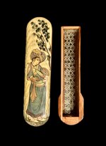 khatam-intarsio-miniatura-astuccio-finemente-lavorato-e-dipinto-a-mano-firmaesfahan-iran