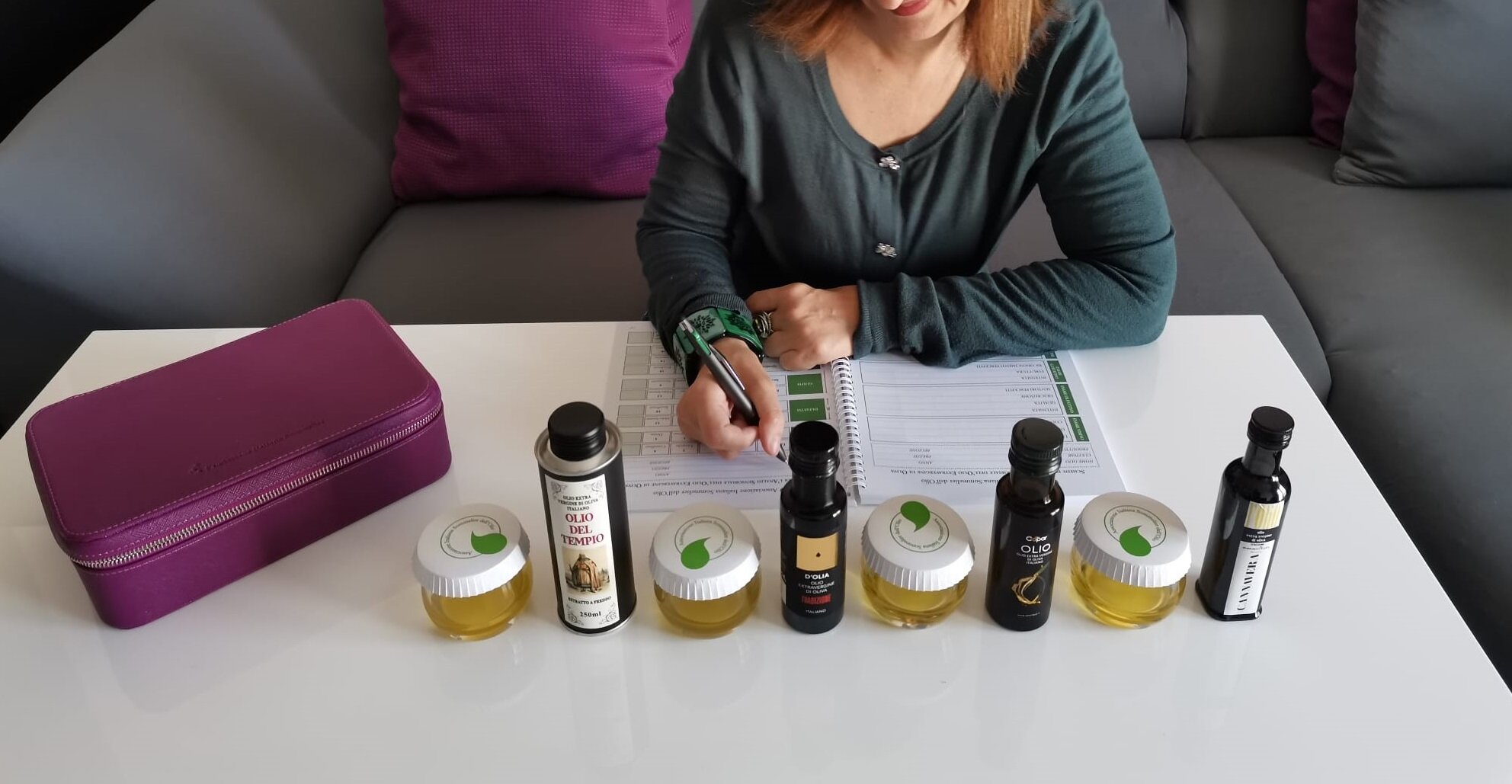 L'analisi sensoriale dell'olio L'analisi sensoriale dell'olio