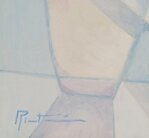 artista-del-xx-secolo-olio-su-tavola